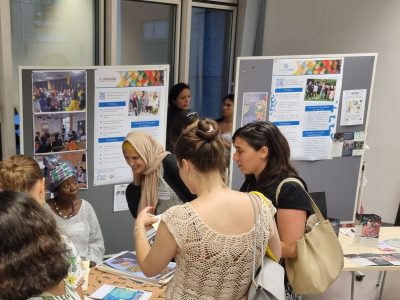 Messestand von Vereinen